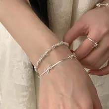 Pulsera Coquette en Plata 925 – Un Encanto de Lazo y Dulzura 4