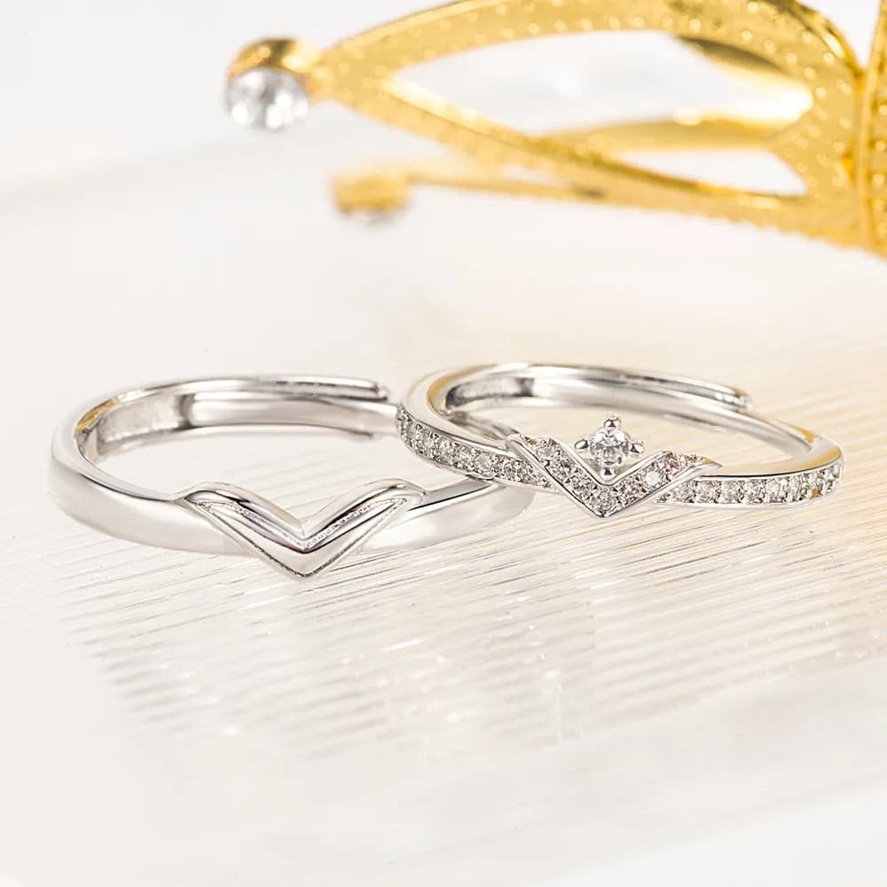 Dúo de Anillos “Eterno Encuentro” 2