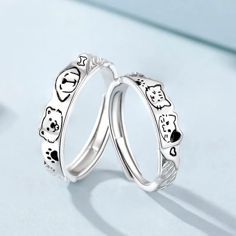 Anillos “Amor Peludo” 🐾🐾