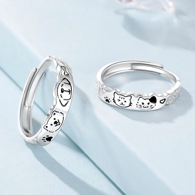Anillos “Amor Peludo” 🐾🐾 3