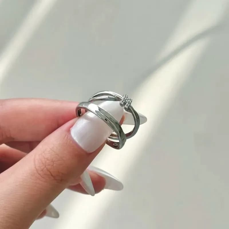 Anillos Dúo Entrelazado 3