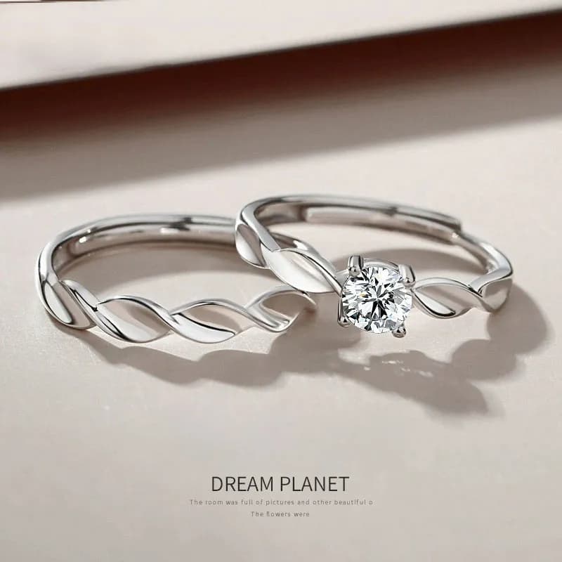 Anillos de Pareja "Destinos Cruzados"