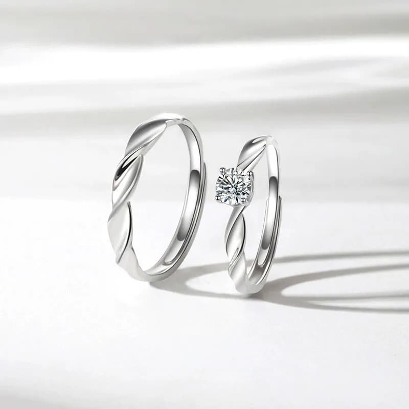 Anillos de Pareja "Destinos Cruzados" 3