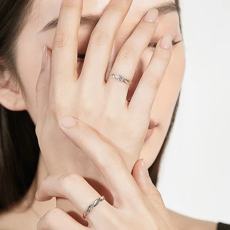 Anillos de Pareja "Destinos Cruzados" 6