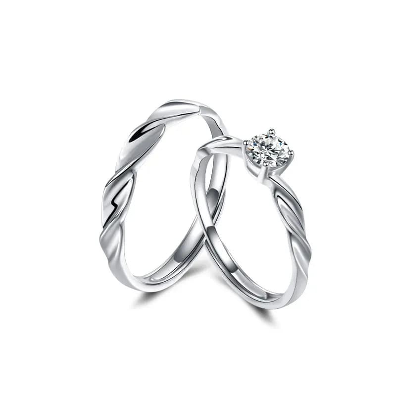 Anillos de Pareja "Destinos Cruzados" 7