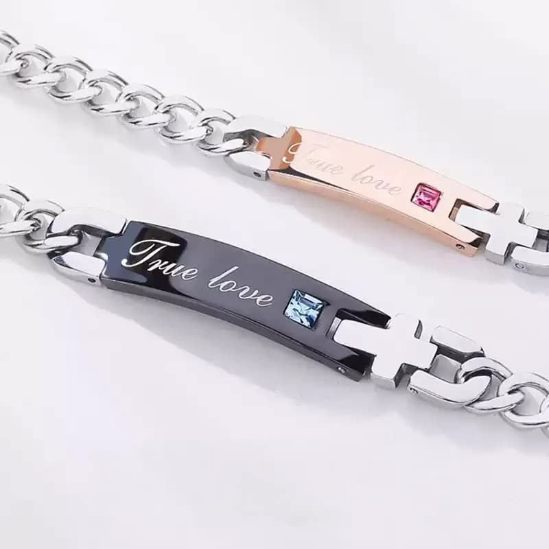 Pack Pulseras Duo Cross & Crystal 4