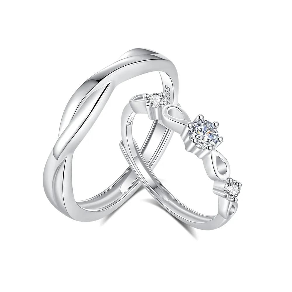 Amor imperial :Anillo de plata de ley S925 3