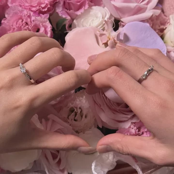 UNIÓN PERFECTA: ANILLOS DE FLECHA DE CUPIDO EN PLATA 999, DOS PIEZAS 7