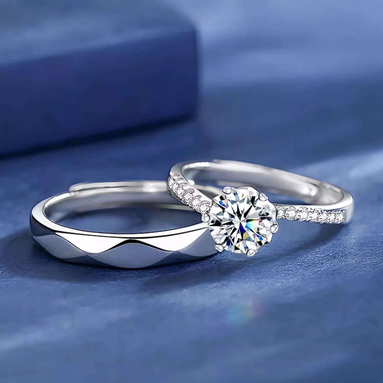 LA ELECCION IDEAL: ANILLO DE COMPROMISO EN PLATA 925 CON BRILLO ETERNO