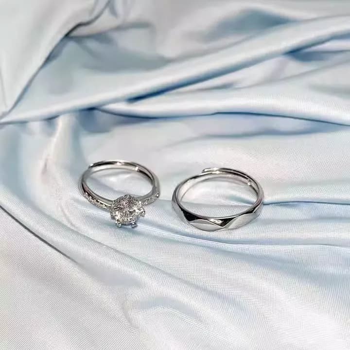 LA ELECCION IDEAL: ANILLO DE COMPROMISO EN PLATA 925 CON BRILLO ETERNO 4